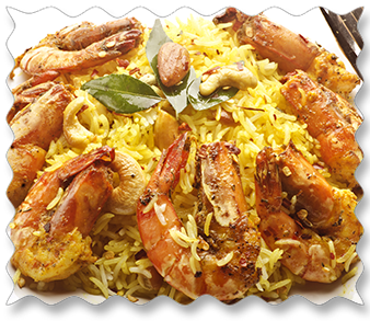 Prawn Biryani